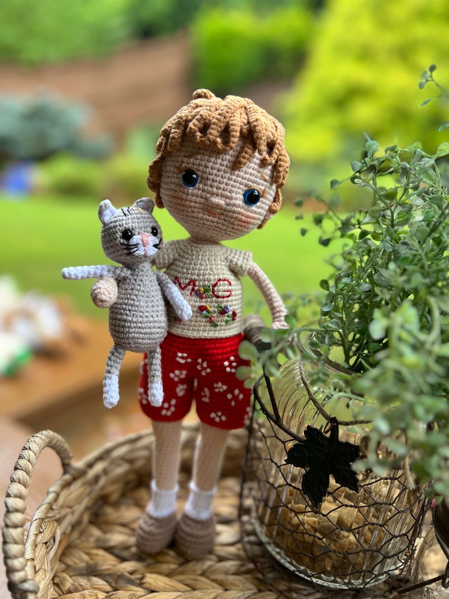 Personalized Crochet Doll, Custom Crochet Doll, Personalized Plush Doll, Custom Plush Doll