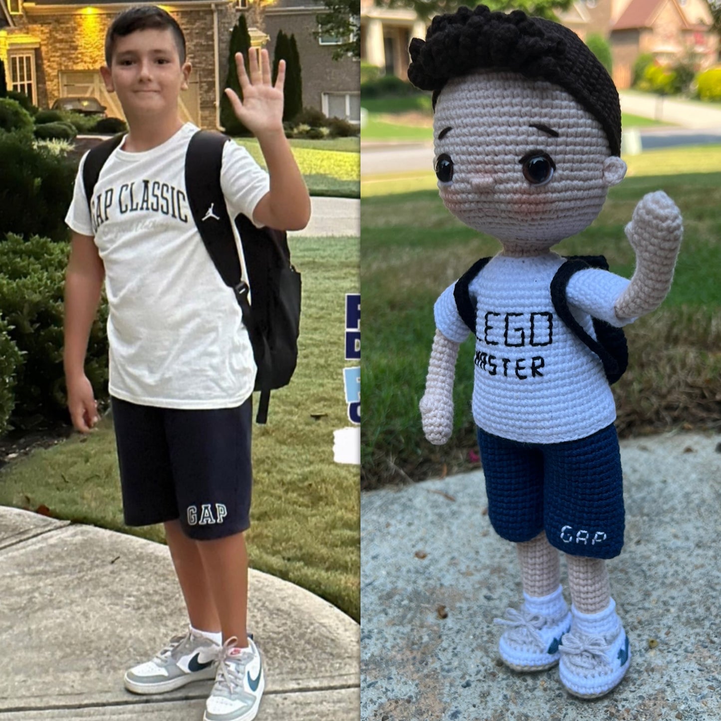 Personalized Crochet Doll, Custom Crochet Doll, Personalized Plush Doll, Custom Plush Doll