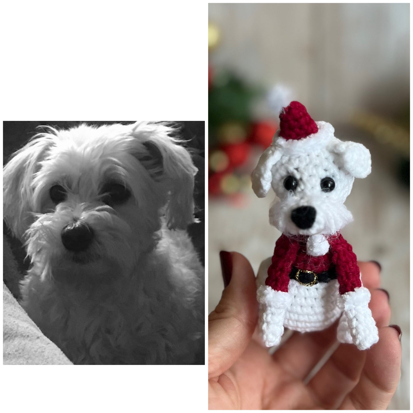 Custom Dog Ornament, Custom Cat Ornament, Custom Pet Ornament