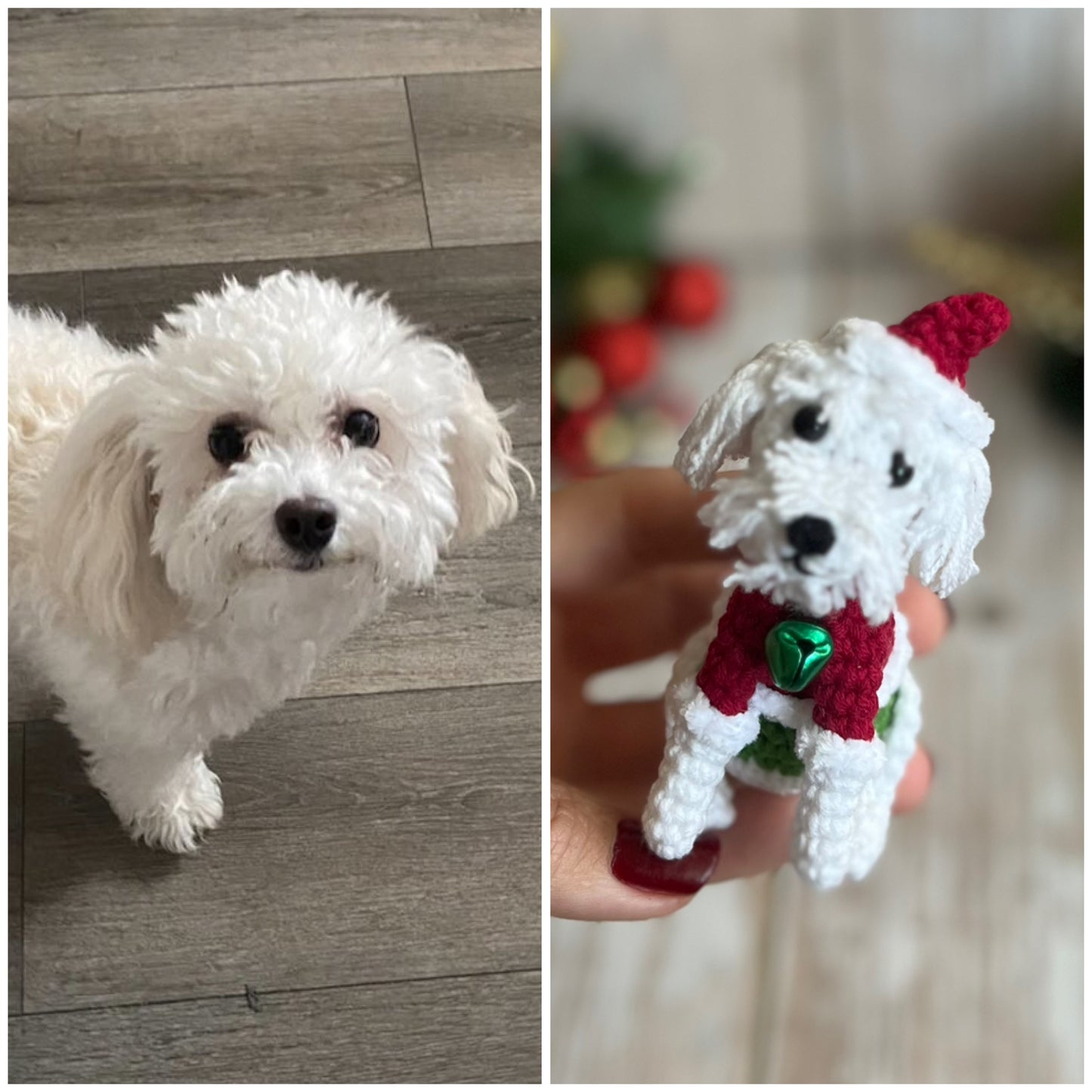 Custom Dog Ornament, Custom Cat Ornament, Custom Pet Ornament