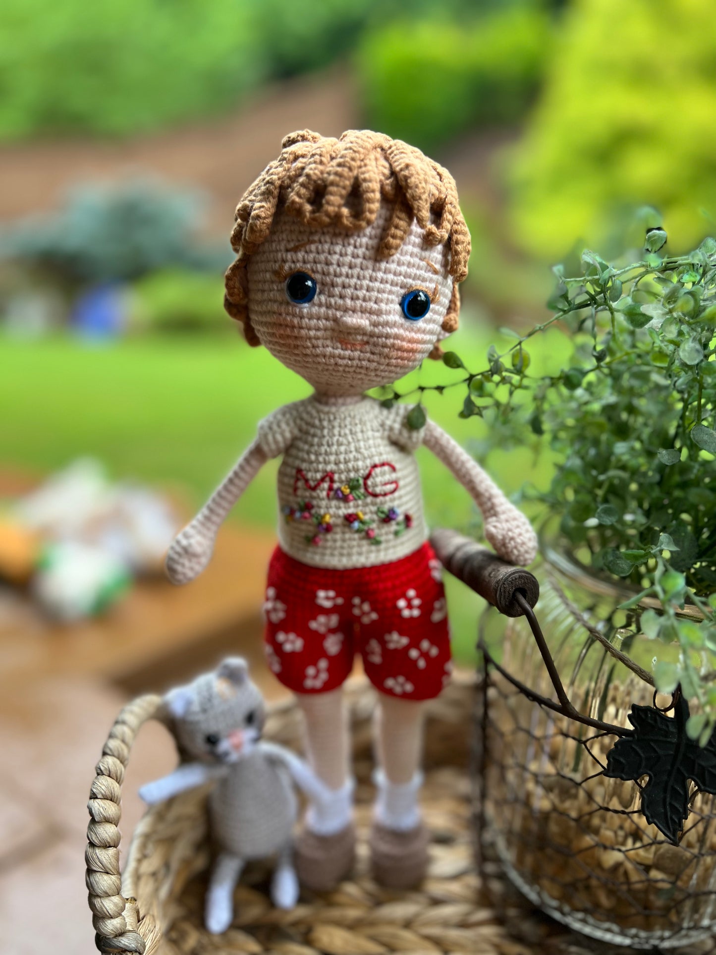 Personalized Crochet Doll, Custom Crochet Doll, Personalized Plush Doll, Custom Plush Doll