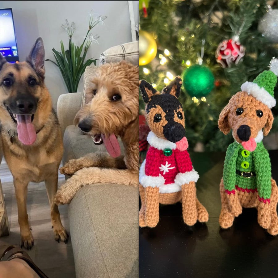 Custom Dog Ornament, Custom Cat Ornament, Custom Pet Ornament