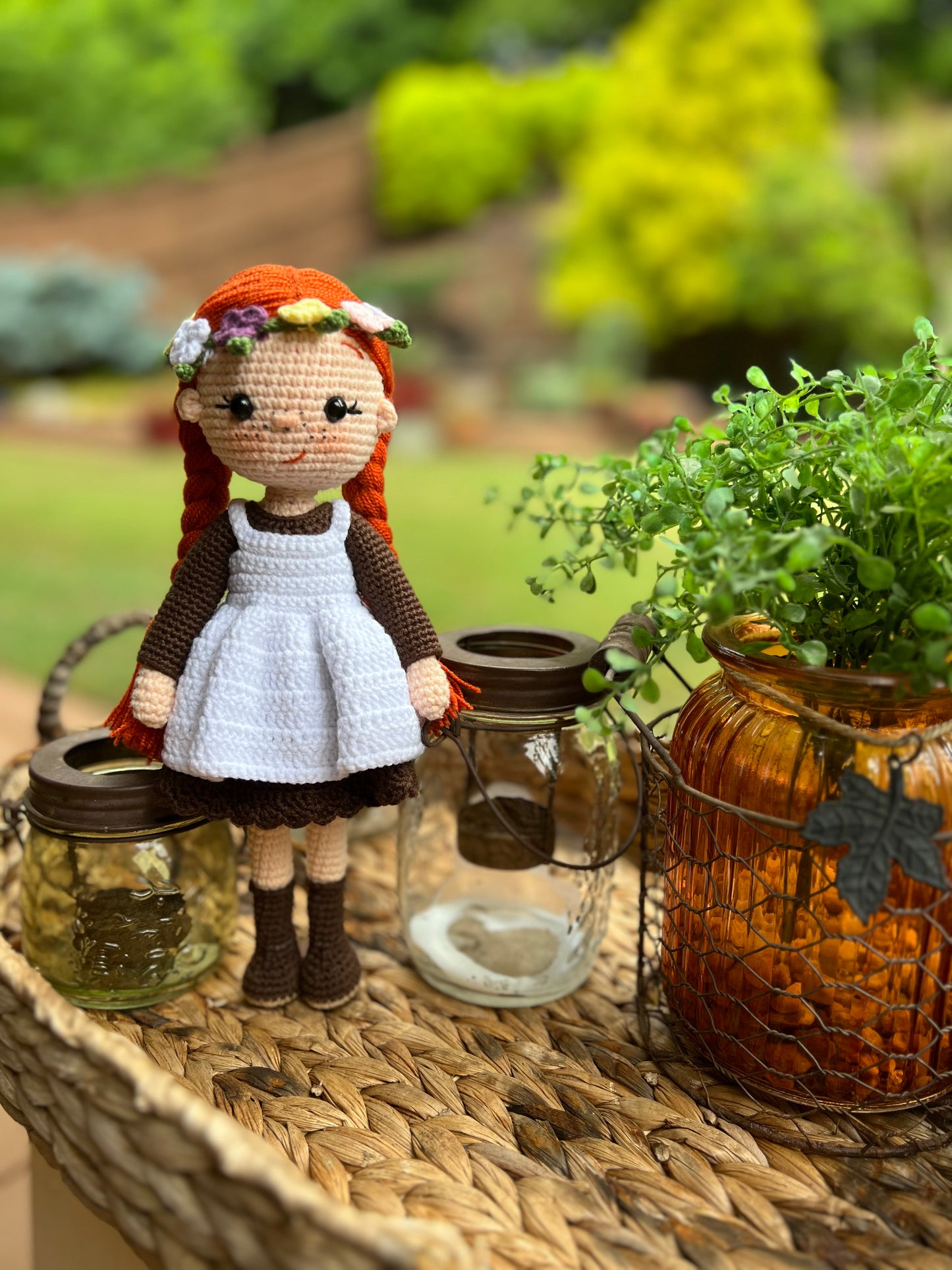 Amigurumi Anne Shirley Handmade Stuffed Doll, Crocheted Doll, Ready Made, Unique Collectibles, Kids Gifts, Artisan Doll, Limited Edition Baby Dolls
