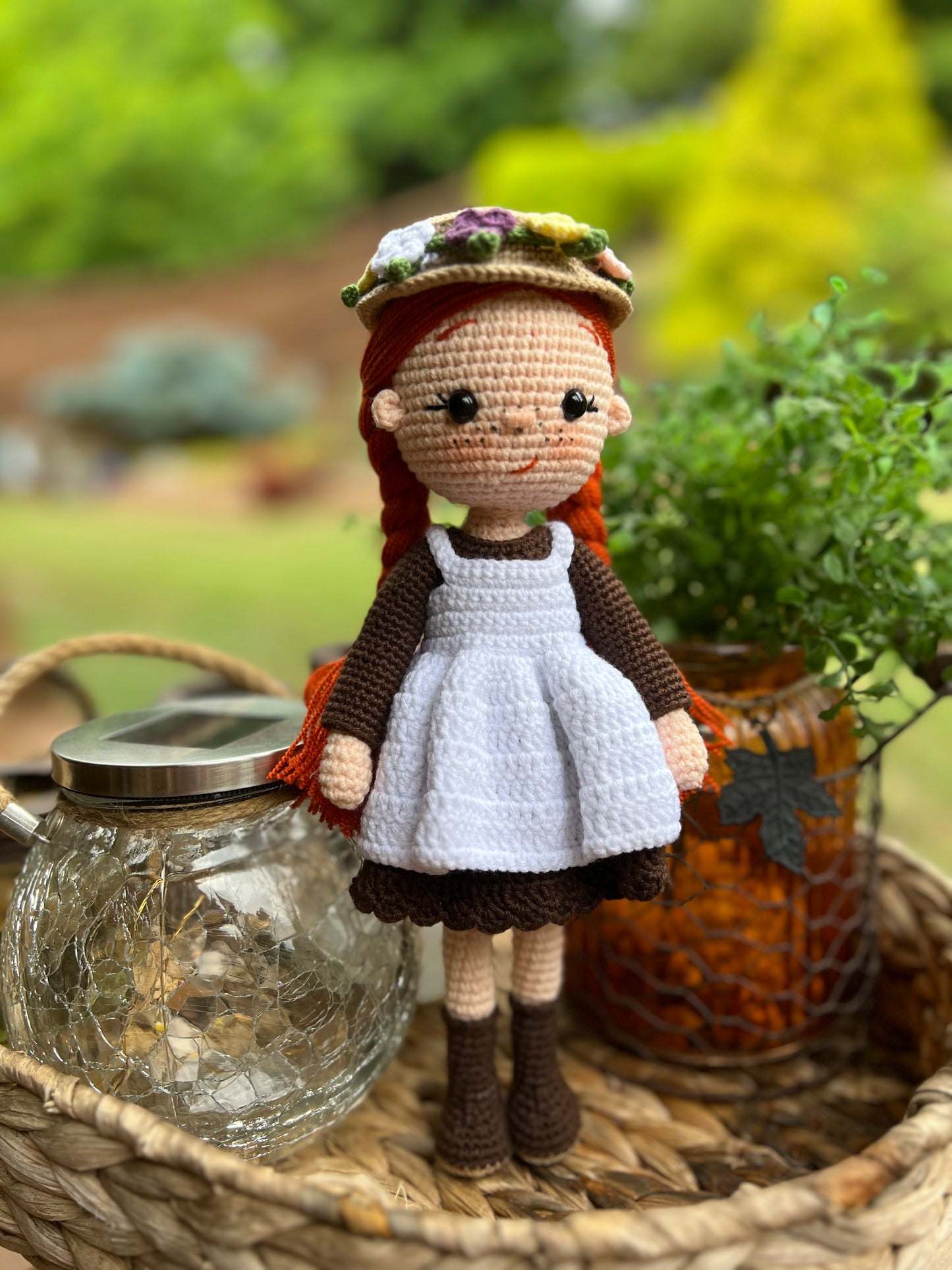 Amigurumi Anne Shirley Handmade Stuffed Doll, Crocheted Doll, Ready Made, Unique Collectibles, Kids Gifts, Artisan Doll, Limited Edition Baby Dolls