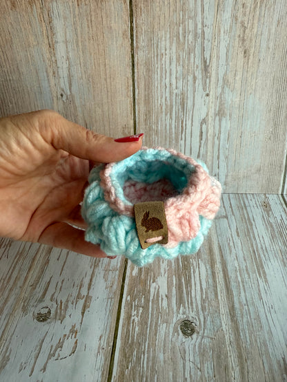 Pastel Chunky Crochet Baskets, Colorful Handmade Crochet Baskets – Cozy Home Decor, Soft & Sturdy Crochet Nesting Baskets – Pastel Edition, Handmade Chunky Crochet Baskets – Available in Three Sizes