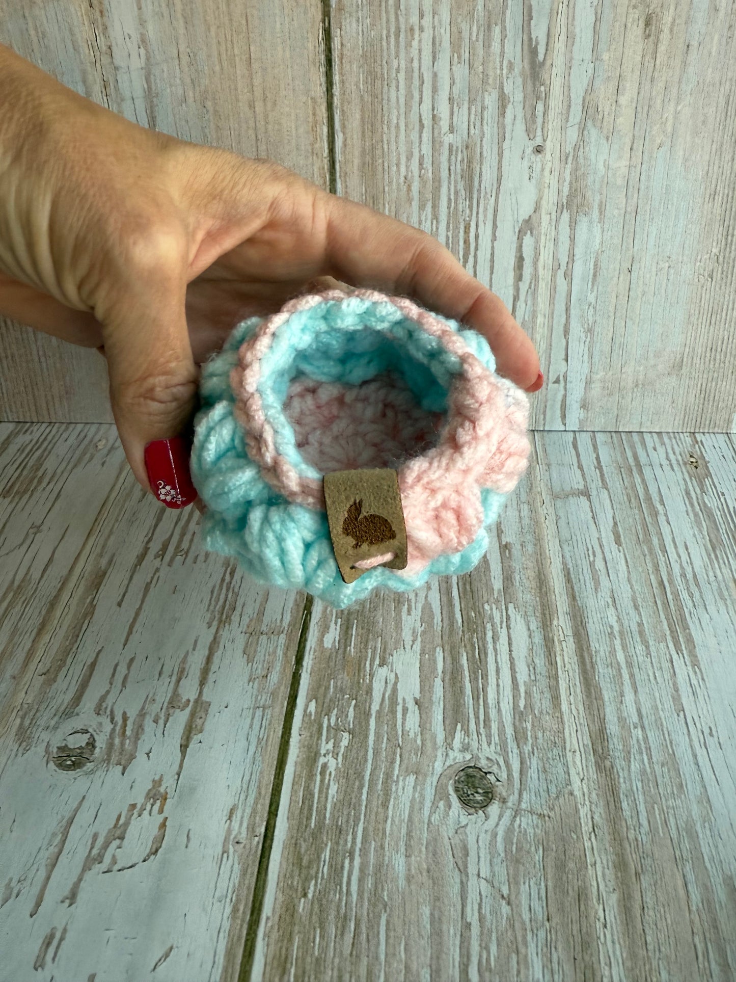 Pastel Chunky Crochet Baskets, Colorful Handmade Crochet Baskets – Cozy Home Decor, Soft & Sturdy Crochet Nesting Baskets – Pastel Edition, Handmade Chunky Crochet Baskets – Available in Three Sizes