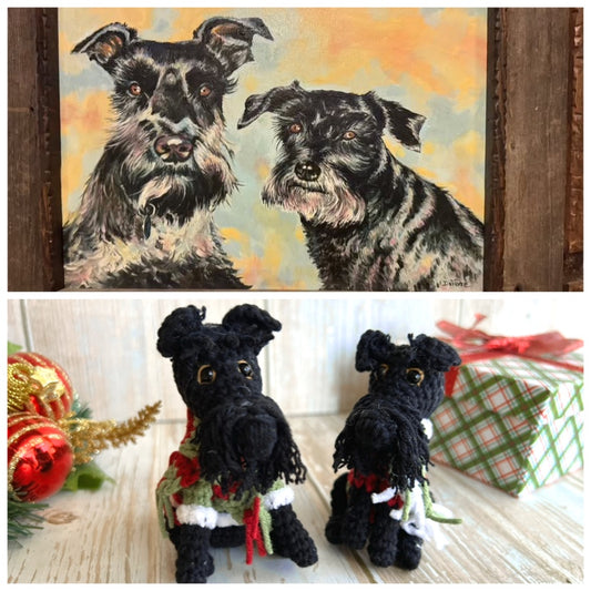 Custom dog ornaments